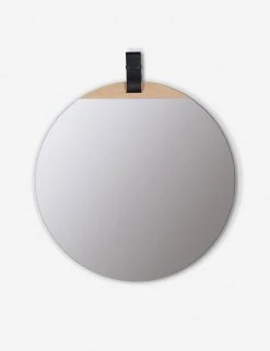 Lulu And Georgia Earth Tones Bernadette Round Mirror