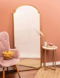 Lulu And Georgia Curved + Rounded Whitley Floor Mirror
