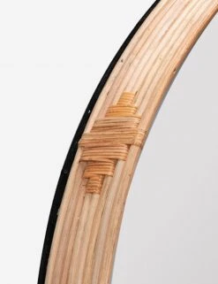 Lulu And Georgia Adaline Round Mirror Earth Tones