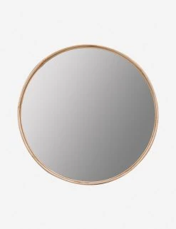 Lulu And Georgia Adaline Round Mirror Earth Tones