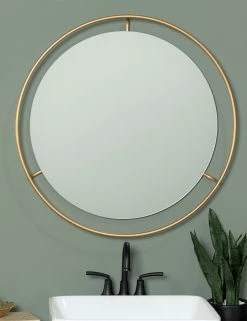 Lulu And Georgia Benson Round Mirror