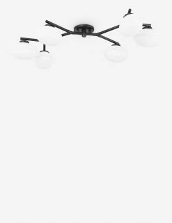 Lulu And Georgia Sculptural Solange Semi-Flush Mount Light