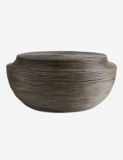 Lulu And Georgia Arteriors Frisco Round Coffee Table Curved + Rounded