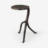 Lulu And Georgia Sculptural Blanche Side Table