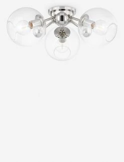 Lulu And Georgia Crystal Semi-Flush Mount Light Lighting