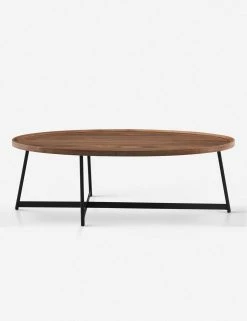 Lulu And Georgia Curved + Rounded Gweneth Oval Coffee Table