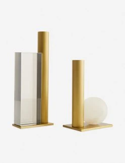 Lulu And Georgia New Kenton Candleholders (Set Of 2) By Arteriors