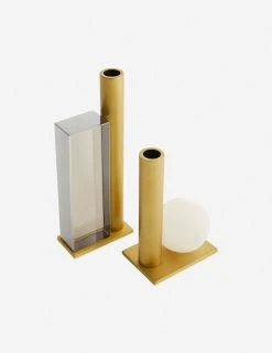 Lulu And Georgia New Kenton Candleholders (Set Of 2) By Arteriors