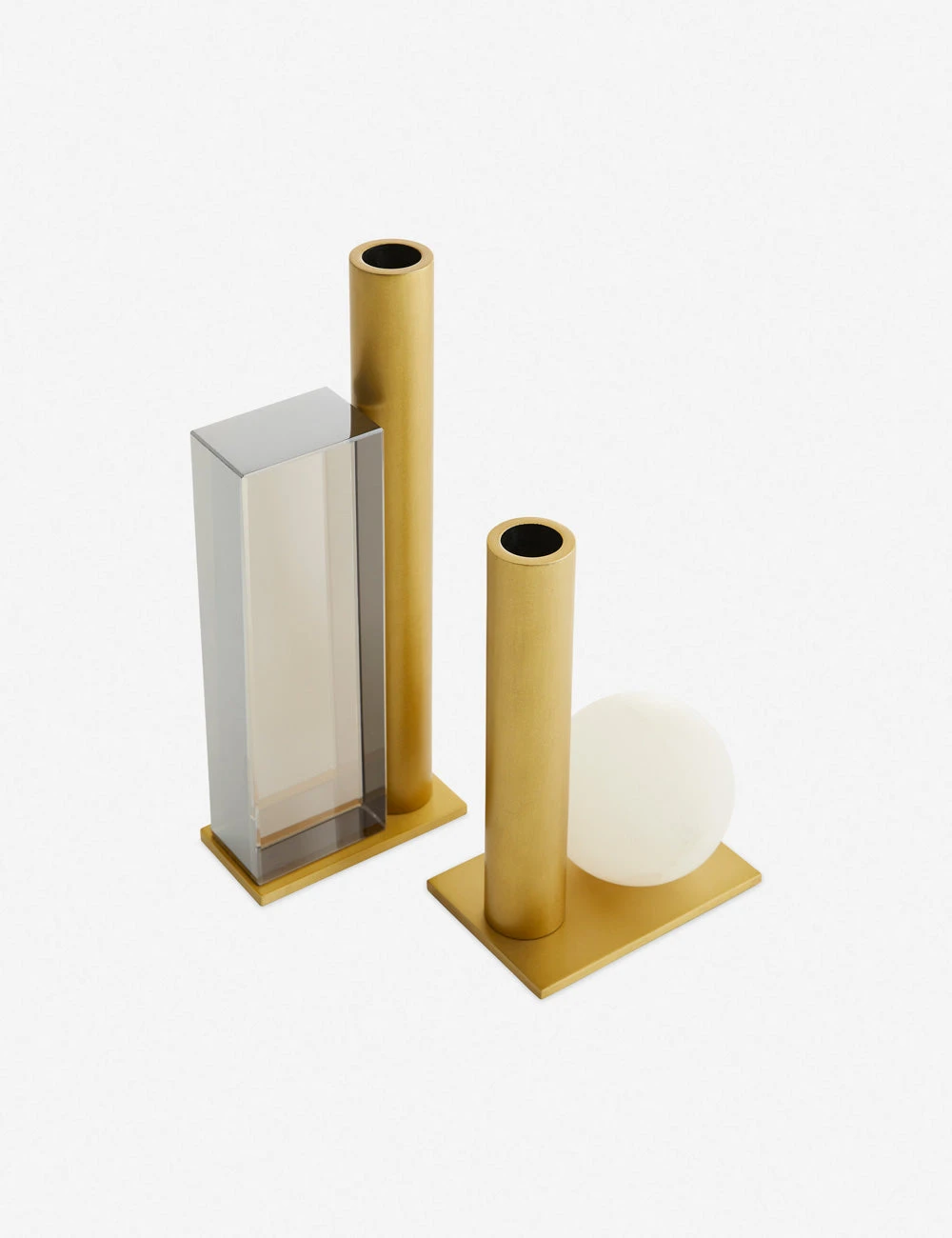 Lulu And Georgia New Kenton Candleholders (Set Of 2) By Arteriors 4 Lulu And Georgia New Kenton Candleholders (Set Of 2) By Arteriors
