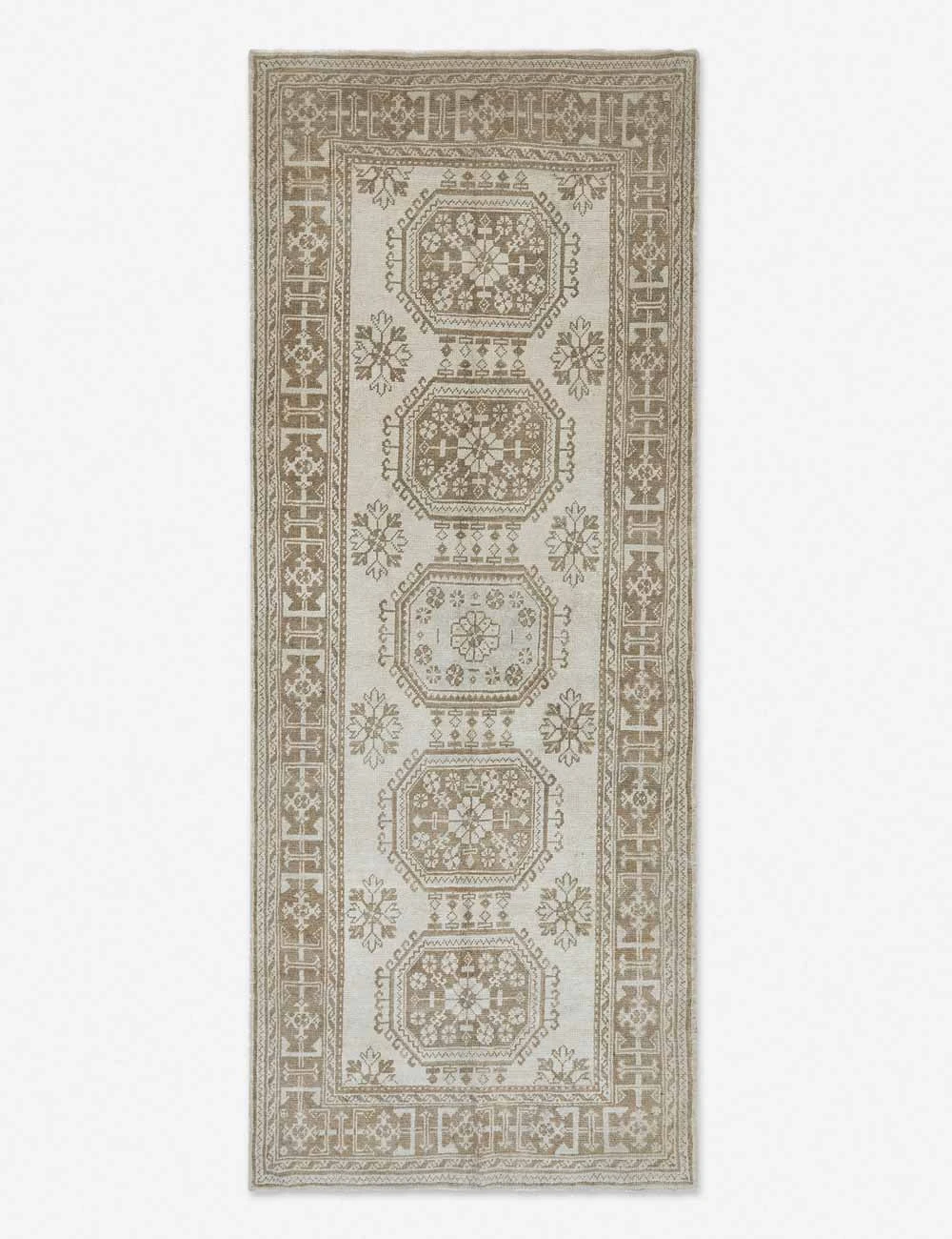 Lulu And Georgia Juanita Vintage Runner Rug, 4'8" X 12'1" New 3 Lulu And Georgia Juanita Vintage Runner Rug, 4'8" X 12'1" New