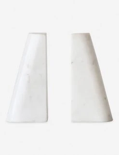 Lulu And Georgia Cavallo Marble Bookends (Set Of 2)