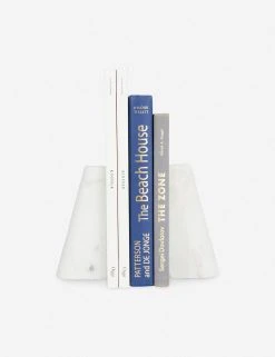 Lulu And Georgia Cavallo Marble Bookends (Set Of 2)
