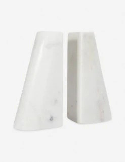 Lulu And Georgia Cavallo Marble Bookends (Set Of 2)