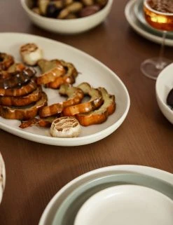 Lulu And Georgia Casafina Pacifica Oval Platter, Vanilla Artful Proportions Collection 9 Lulu And Georgia Casafina Pacifica Oval Platter, Vanilla Artful Proportions Collection