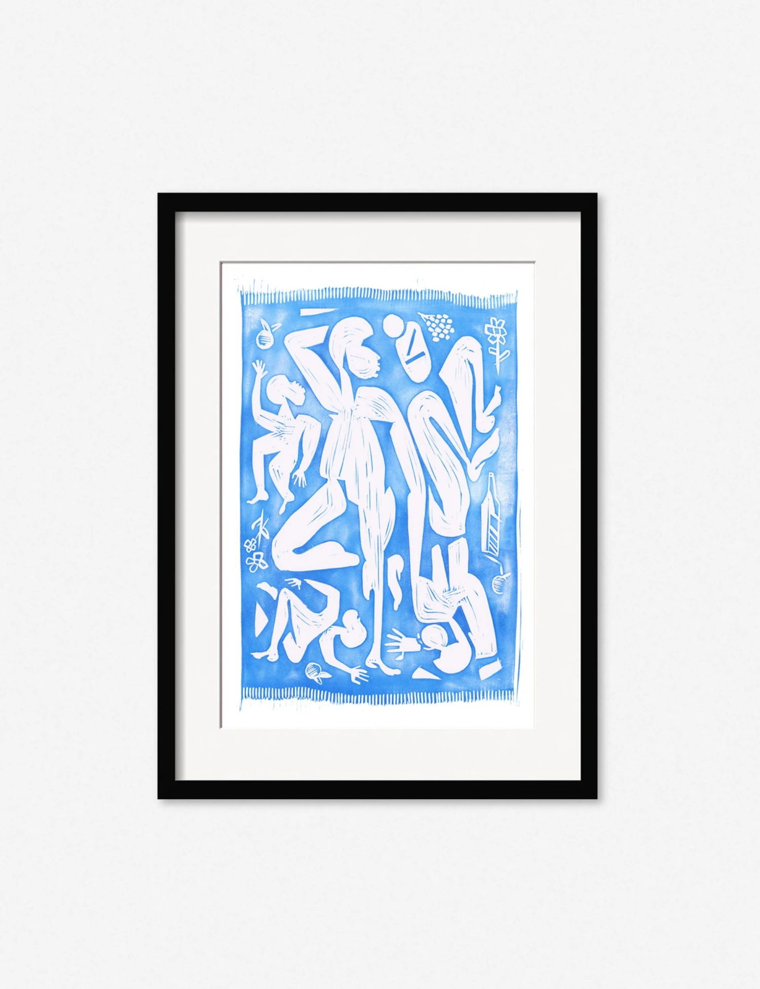 Lulu And Georgia 'Picnic' Print By Adrian Brandon Walls 3 Lulu And Georgia 'Picnic' Print By Adrian Brandon Walls