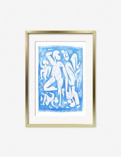 Lulu And Georgia 'Picnic' Print By Adrian Brandon Walls