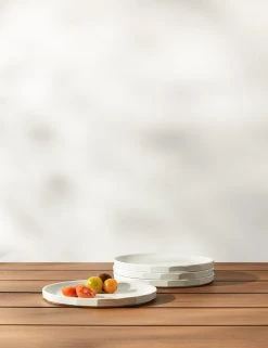 Lulu And Georgia Outdoor Collection Alfresco Bamboo Salad Plates (Set Of 4)