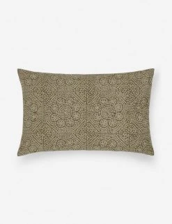 Lulu And Georgia Mossy Greens Alaina Pillow