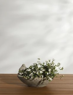 Lulu And Georgia New Cast Stone Tabletop Planter By Campania International