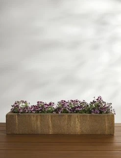 Lulu And Georgia New Basic Element Long Planter By Campania International
