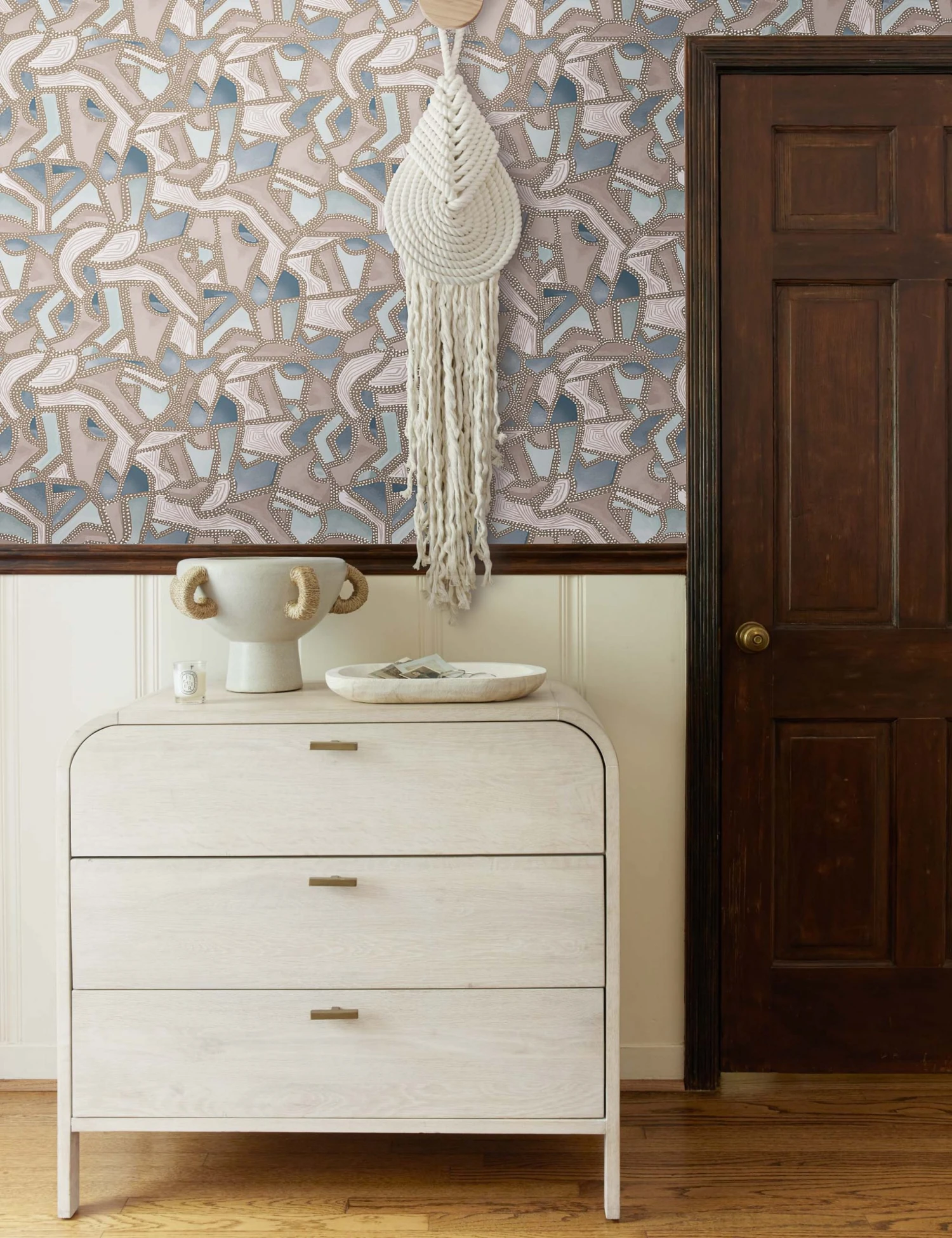 Lulu And Georgia Mosaic Wallpaper By Malene Barnett 3 Lulu And Georgia Mosaic Wallpaper By Malene Barnett