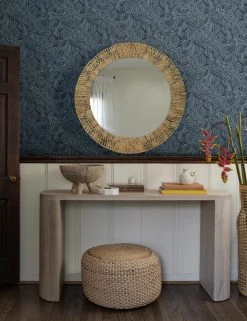 Lulu And Georgia Malene Barnett Kindred Collection Paquita Round Mirror