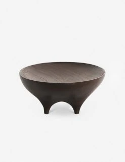 Lulu And Georgia Black Walnut Oval Footed Vessel By Namu Home Goods 10 Lulu And Georgia Black Walnut Oval Footed Vessel By Namu Home Goods