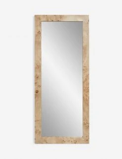 Lulu And Georgia Bree Burl Wood Floor Mirror