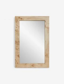 Lulu And Georgia Bree Burl Wood Mirror