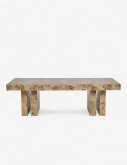 Lulu And Georgia Brisa Burl Wood Coffee Table