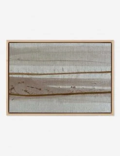 Lulu And Georgia 'Neutral Abstract No. 31' Wall Art By Visual Contrast New