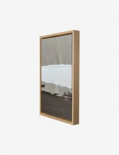 Lulu And Georgia 'Neutral Abstract No. 49' Wall Art By Visual Contrast