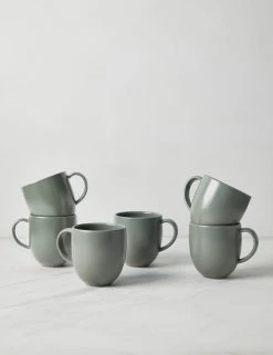 Lulu And Georgia Artful Proportions Collection Pacifica Mugs (Set Of 6) By Casafina 18 Lulu And Georgia Artful Proportions Collection Pacifica Mugs (Set Of 6) By Casafina