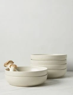 Lulu And Georgia Pacifica Pasta Bowls (Set Of 6) By Casafina Artful Proportions Collection