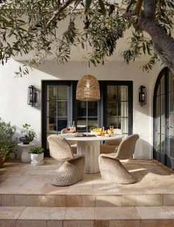 Lulu And Georgia Sarah Sherman Samuel Collection Doric Round Dining Table By Sarah Sherman Samuel