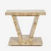 Lulu And Georgia Chloe Burl Wood Side Table New 1 Lulu And Georgia Chloe Burl Wood Side Table New