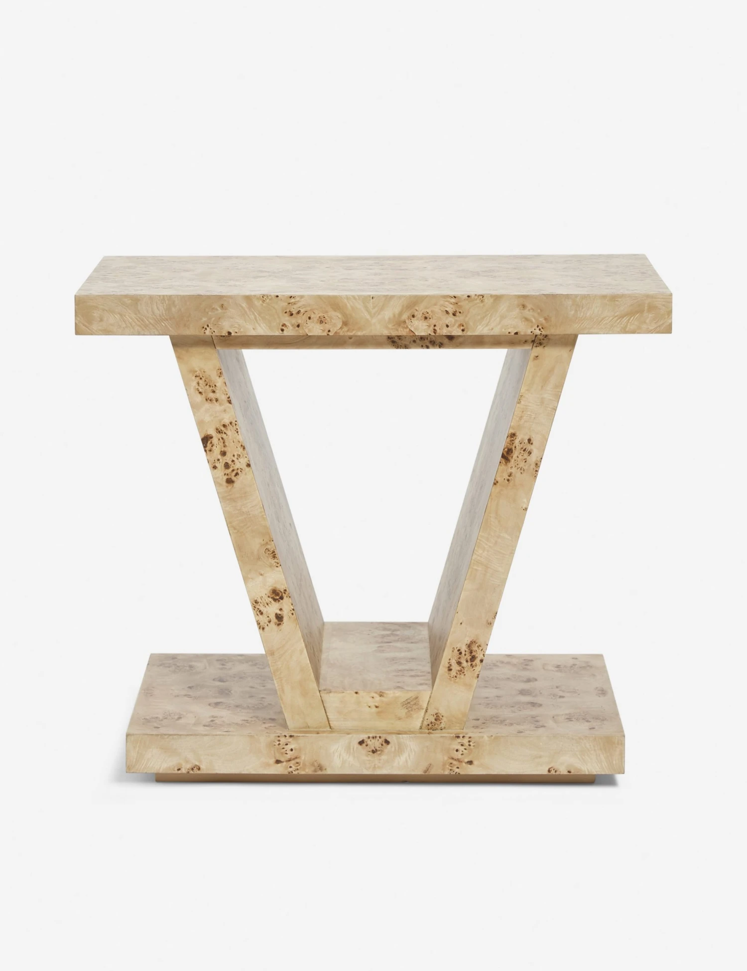 Lulu And Georgia Chloe Burl Wood Side Table New 3 Lulu And Georgia Chloe Burl Wood Side Table New