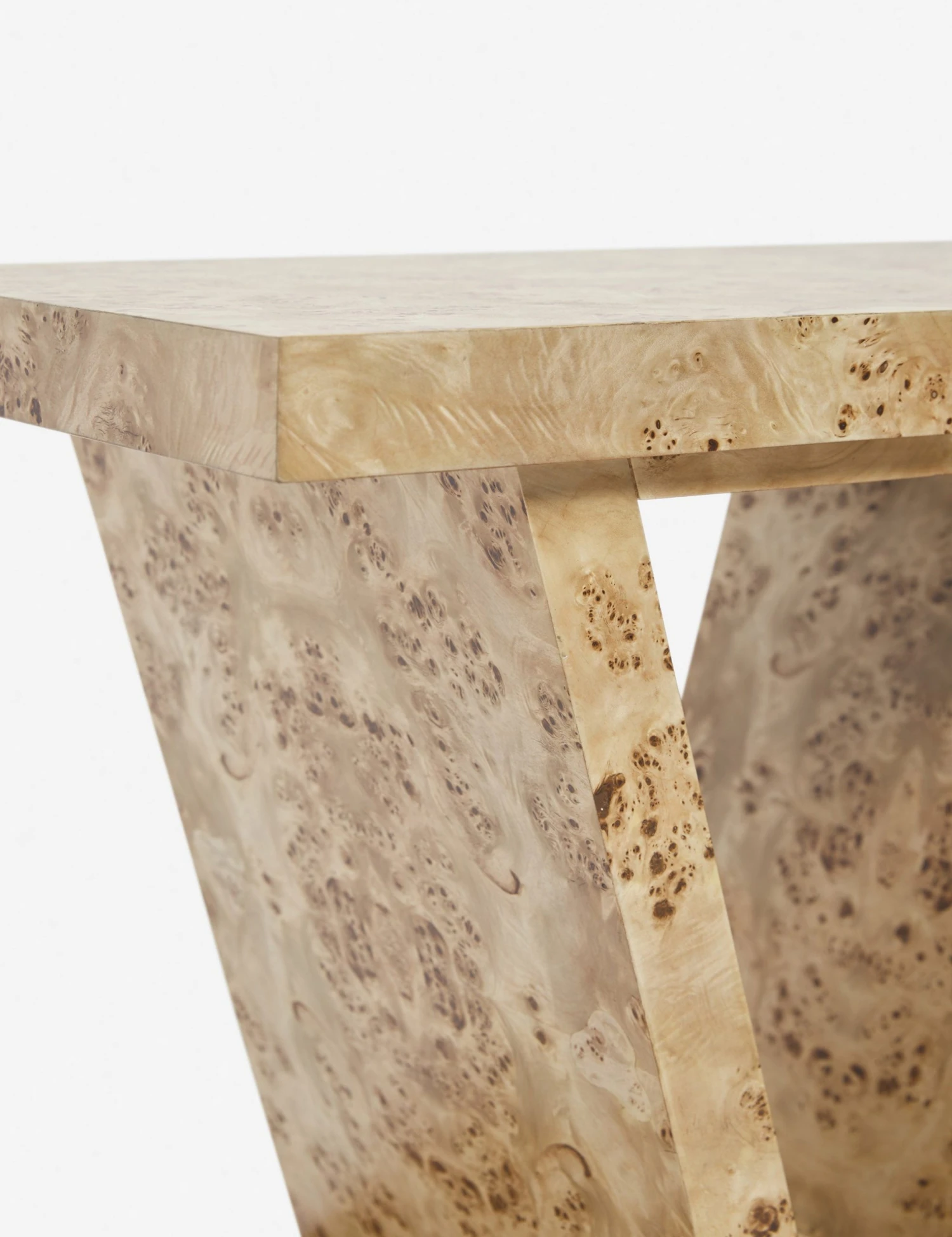 Lulu And Georgia Chloe Burl Wood Side Table New 6 Lulu And Georgia Chloe Burl Wood Side Table New