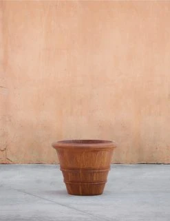 Lulu And Georgia Classic Rolled Rim Planter By Campania International