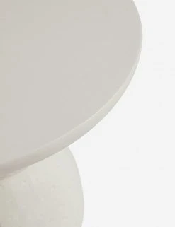 Lulu And Georgia Clouded Round Side Table By Sarah Sherman Samuel
