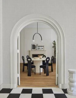 Lulu And Georgia Sarah Sherman Samuel Collection Irregular Grid Wallpaper By Sarah Sherman Samuel