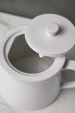 Lulu And Georgia Kitchen + Dining Friso Tea Pot, White By Costa Nova 9 Lulu And Georgia Kitchen + Dining Friso Tea Pot, White By Costa Nova
