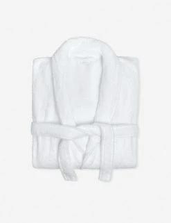 Lulu And Georgia Coyuchi Cloud Loom Organic Robe
