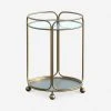 Lulu And Georgia Nathalie Round Bar Cart 1 Lulu And Georgia Nathalie Round Bar Cart