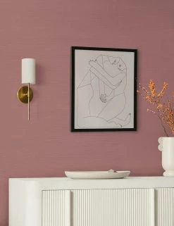 Lulu And Georgia Grasscloth Solid Wallpaper By Sarah Sherman Samuel Sarah Sherman Samuel Collection 11 Lulu And Georgia Grasscloth Solid Wallpaper By Sarah Sherman Samuel Sarah Sherman Samuel Collection