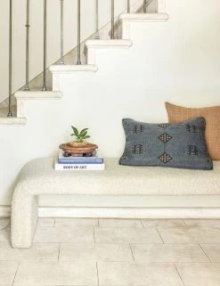 Lulu And Georgia Indigo Lumbar Pillow Malene Barnett Kindred Collection