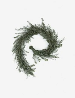 Lulu And Georgia Fresh Handmade Baby Blue Eucalyptus Garland