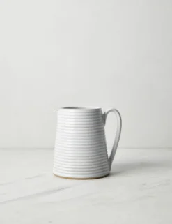 Lulu And Georgia Kitchen + Dining Hemlock Pitcher By Farmhouse Pottery