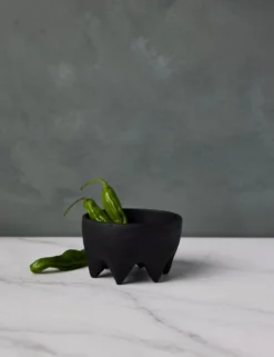 Lulu And Georgia Alyson Fox Cast Iron Footed Bowl By Hawkins New York Kitchen + Dining