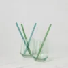 Lulu And Georgia Hawkins New York Essential Glass Straws (Set Of 12) Kitchen + Dining